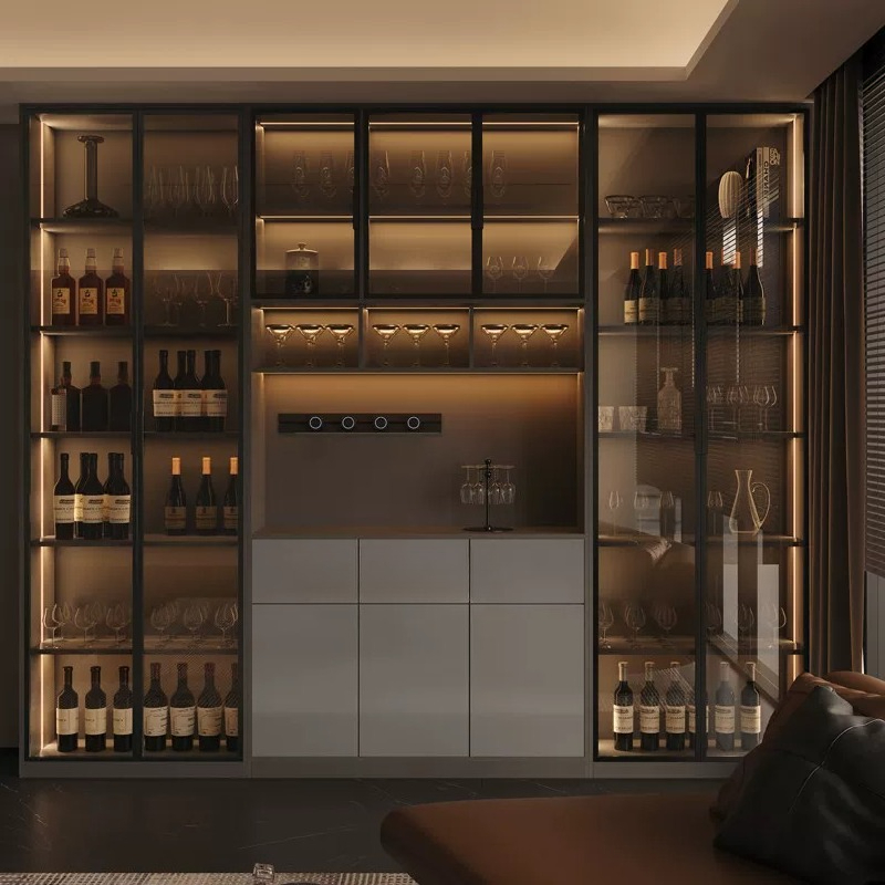 Furniture Lighting & Decor Magazine - Light luxury Italian dining side wine