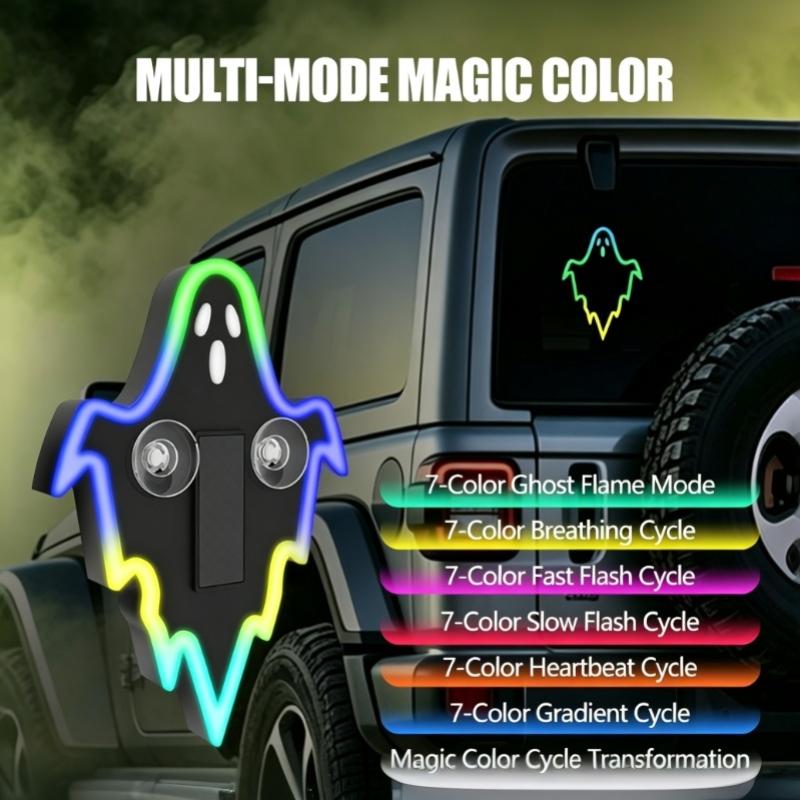 Solar Powered Ghost LED Car De - Unique Lighting Decor recension och pris