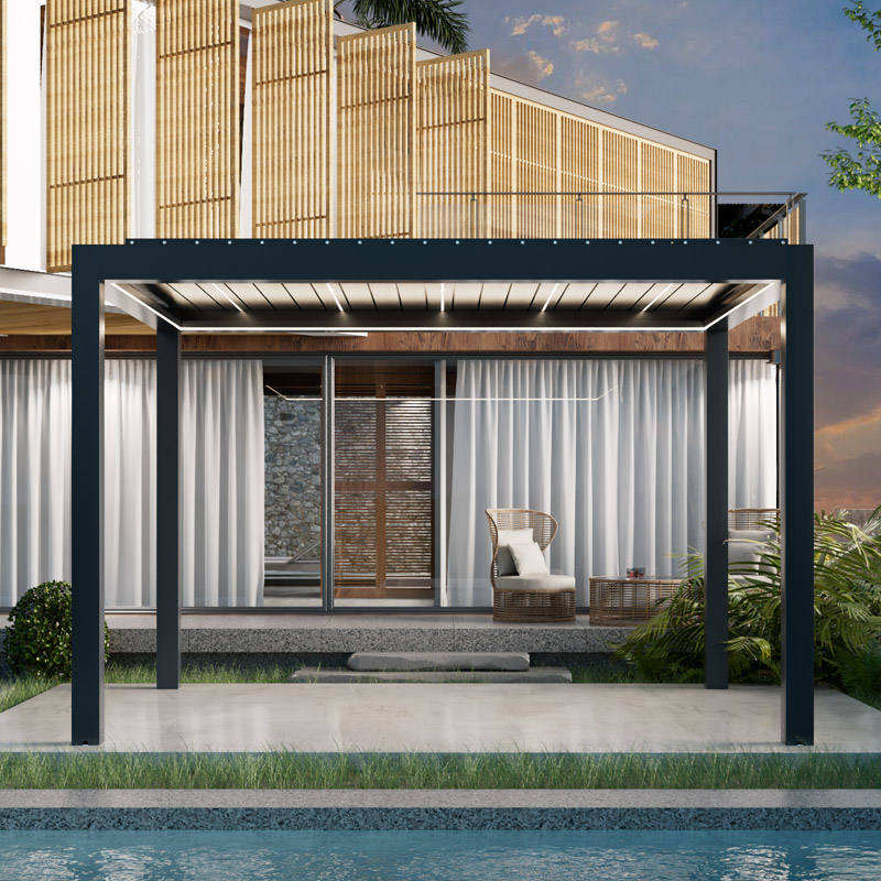 Exterior Carport Pavilion Louv - Furniture Lighting & Decor Magazine recension och pris