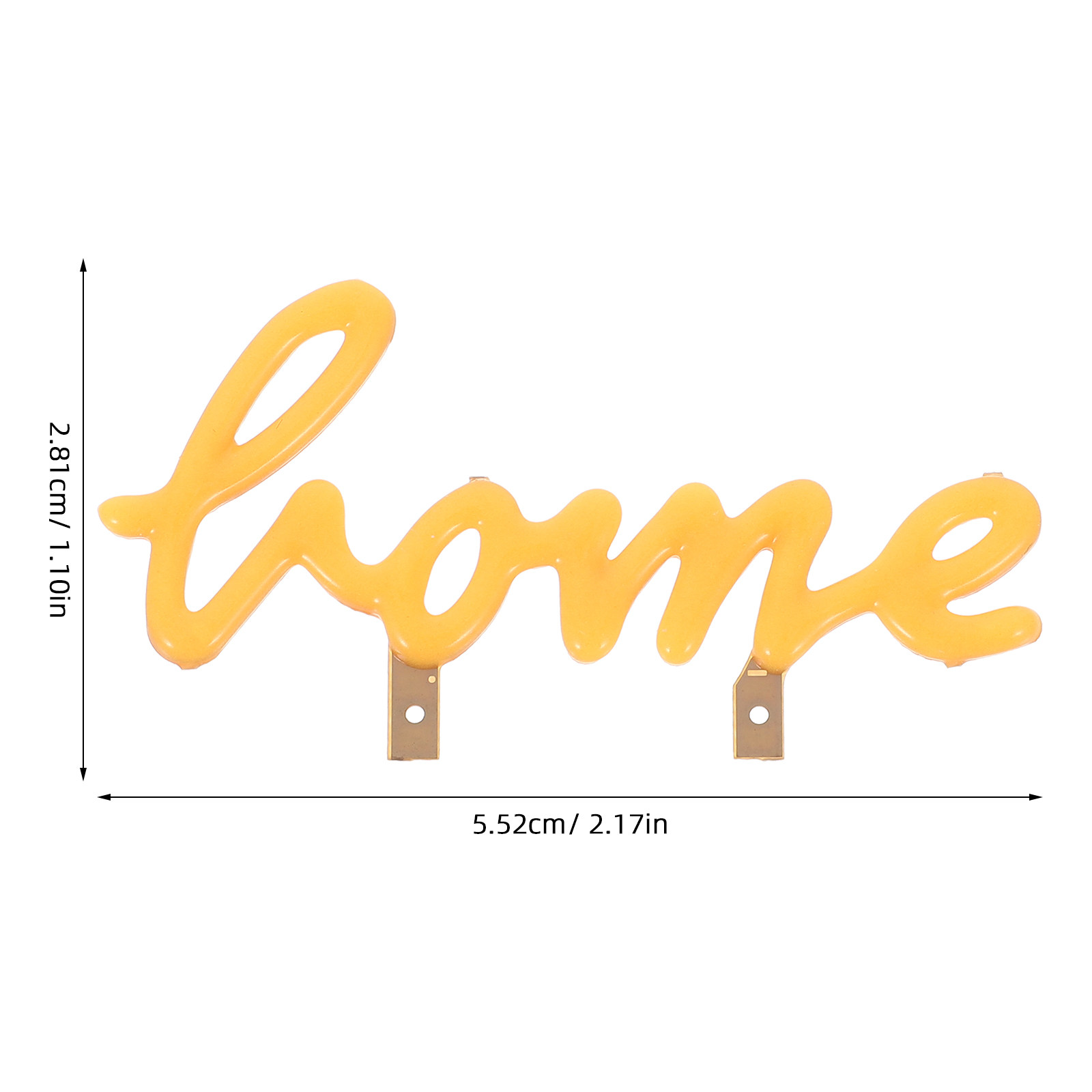 2Pcs Alphabet Shape Home LED B - Office Lighting Decor recension och pris