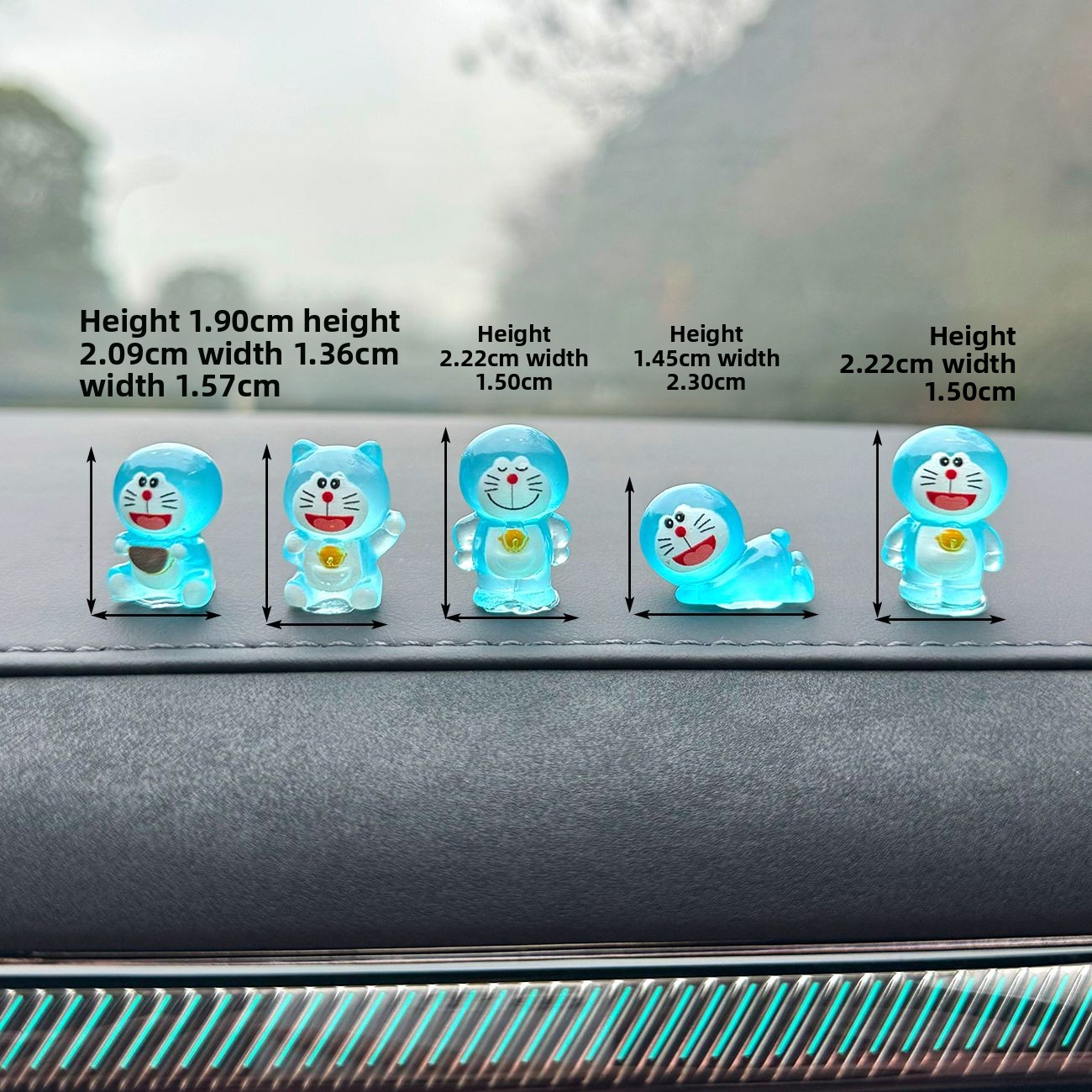 Doraemon Glow Desktop Ornament - Office Lighting Decor recension och pris