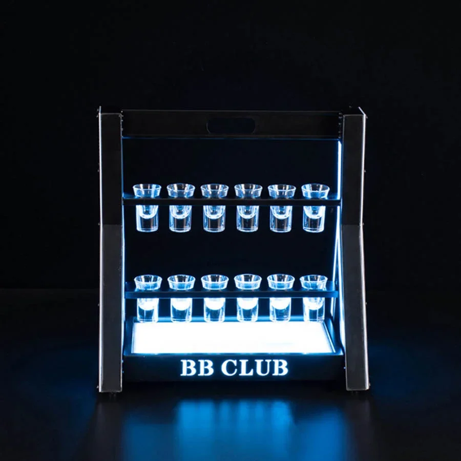 Rechargeable LED Shot Glass Di - Lighting Decoration Stand recension och pris