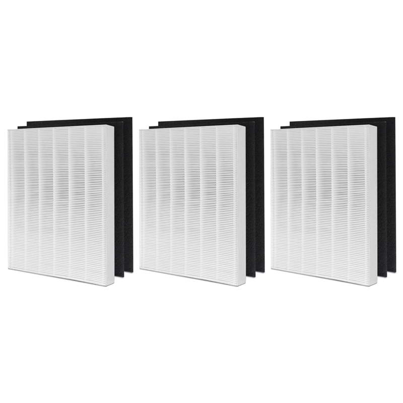BABZ 9Pcs HEPA & Carbon Filter - Coway Air Purifier Ap-1512Hh recension och pris