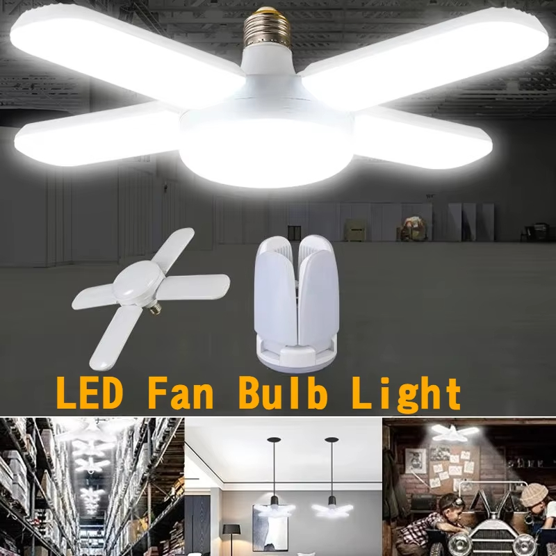 28W Fan Shape LED Bulb E27 LED - Garage Lighting Decor recension och pris