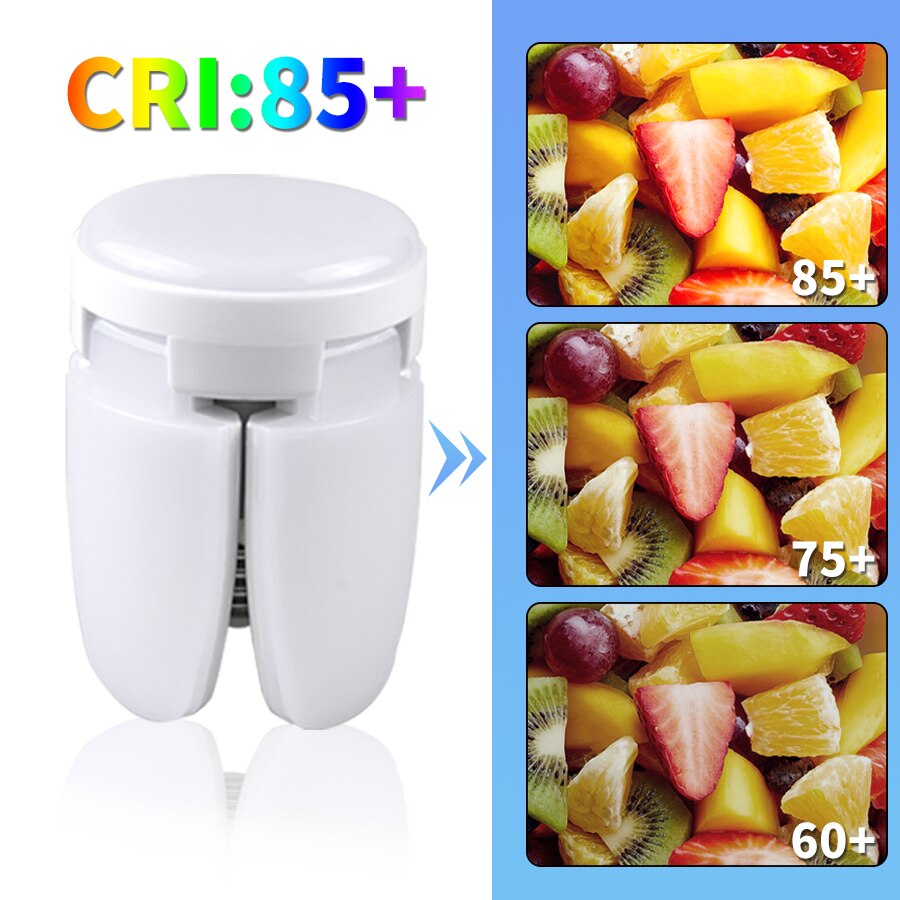 28W Fan Shape LED Bulb E27 LED - Garage Lighting Decor recension och pris