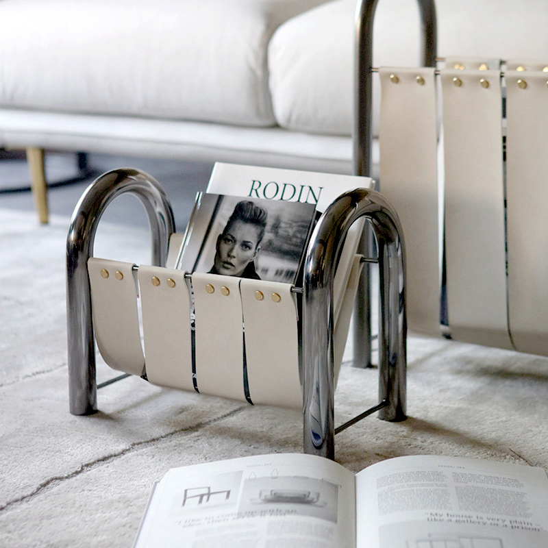 Light Luxury Metal Leather Mag - Lighting And Decor Magazine recension och pris