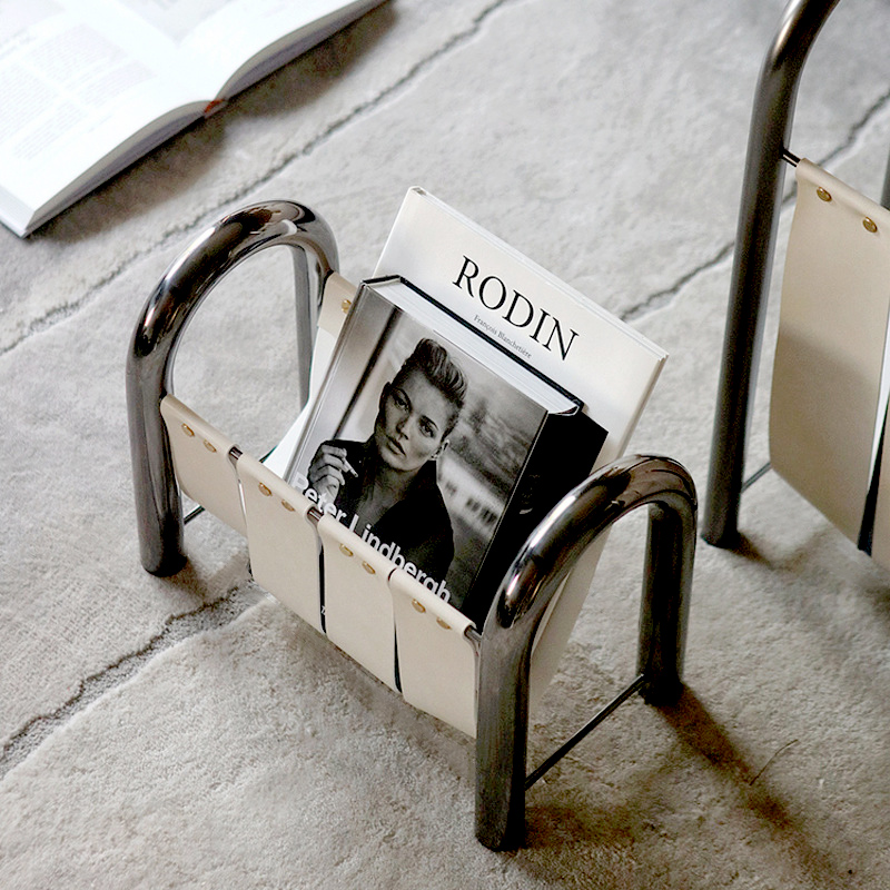 Light Luxury Metal Leather Mag - Lighting And Decor Magazine recension och pris