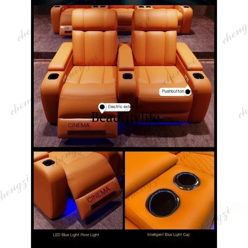 G153 Luxury Genuine Leather El - Furniture Lighting & Decor Magazine recension och pris
