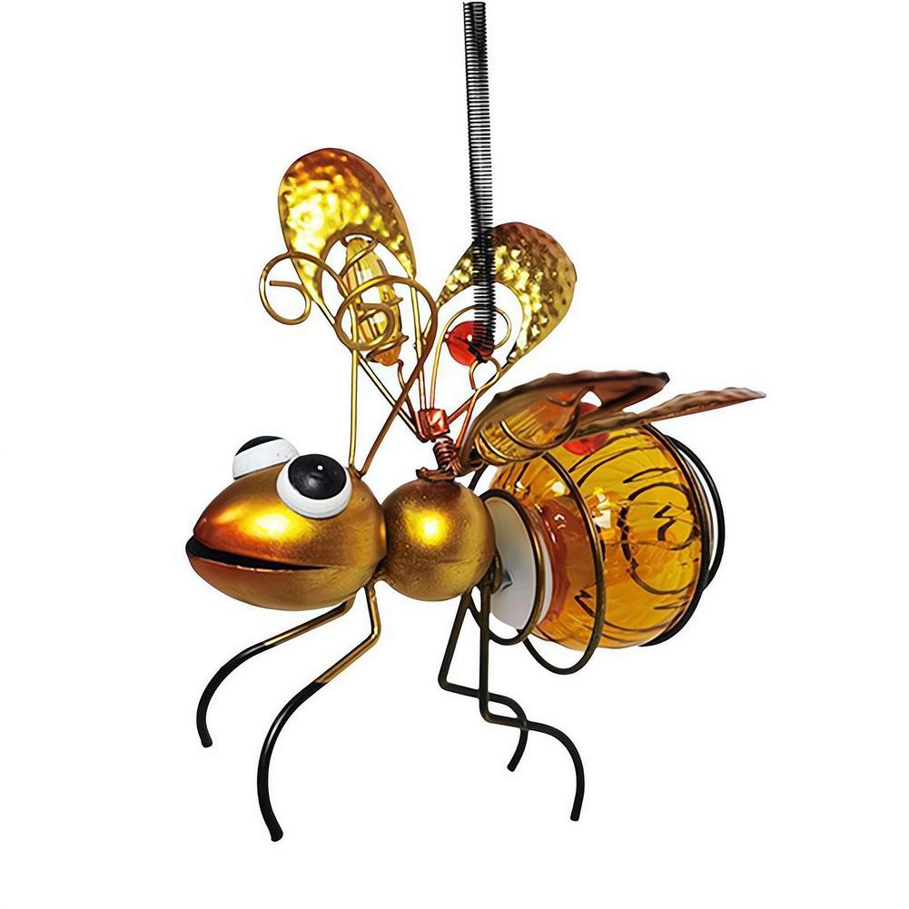 Solar Powered Hanging Bug Ligh - Lighting Bug Decor recension och pris