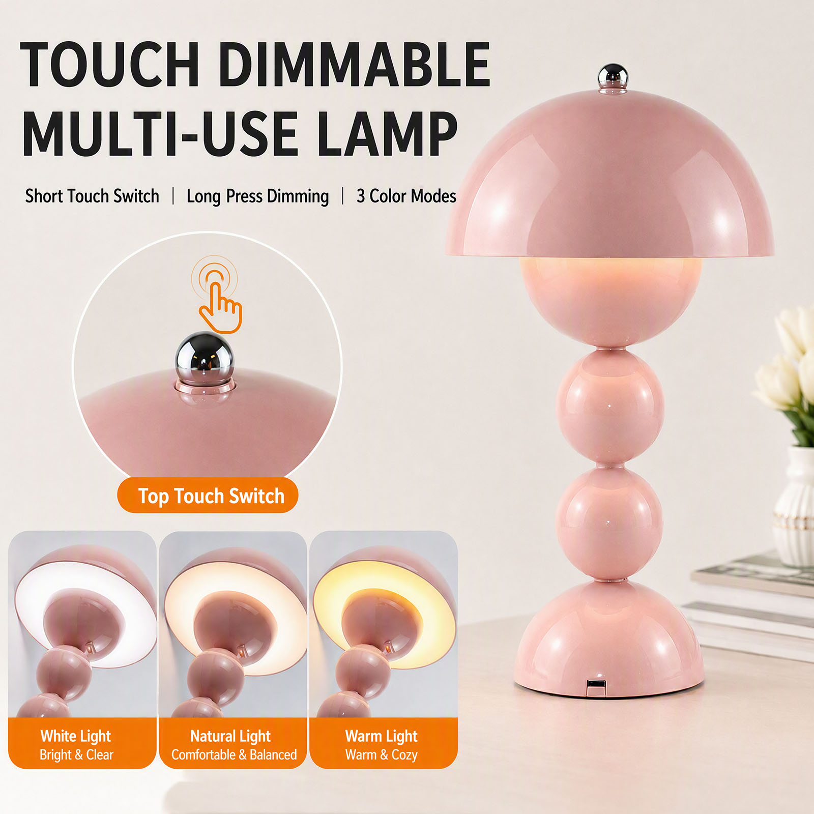 Vintage Mushroom Table Lamp US - Mushroom Table Lamp recension och pris