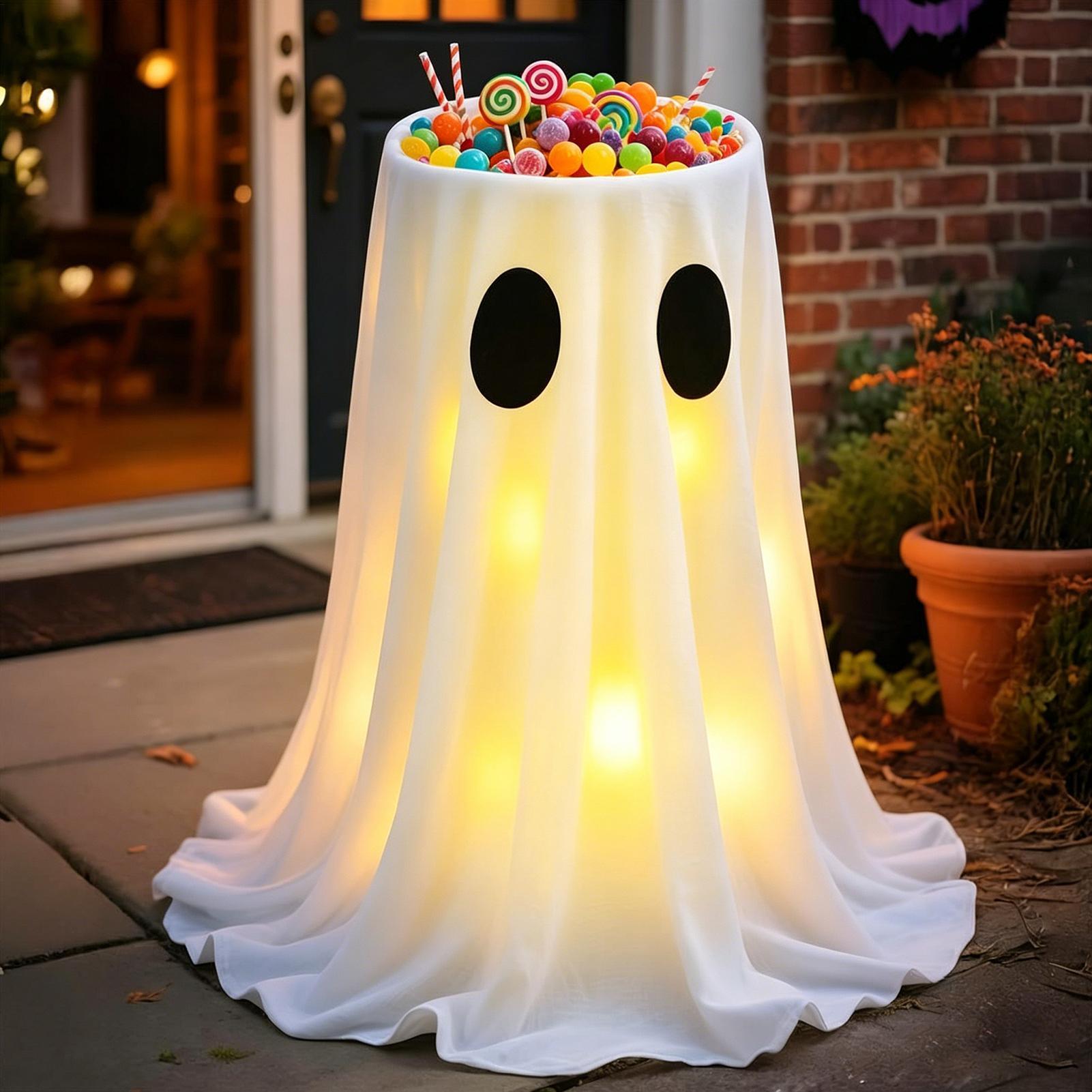 Light Up Ghost Decorations 8 M - Lighting Decoration Stand recension och pris