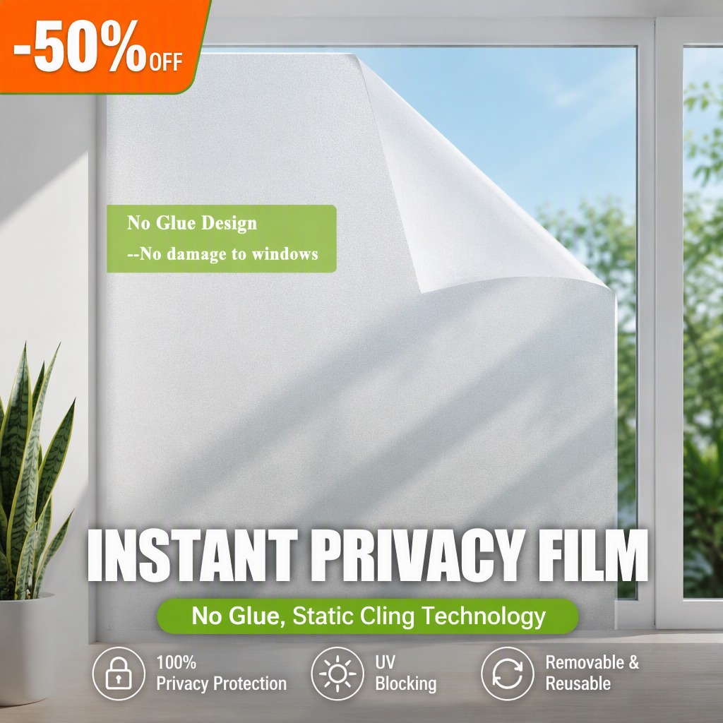 Thickened Frosted Privacy Wind - Office Lighting Decor recension och pris