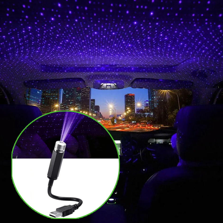 QXNY Mini Car LED Starry Sky N - Lighting Decor For Diwali recension och pris