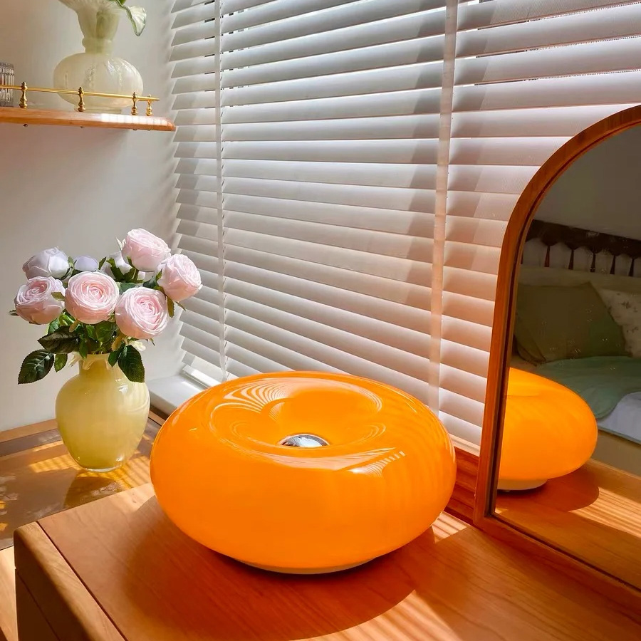 Nordic Donut Lamp Bauhaus Medi - Mushroom Table Lamp recension och pris