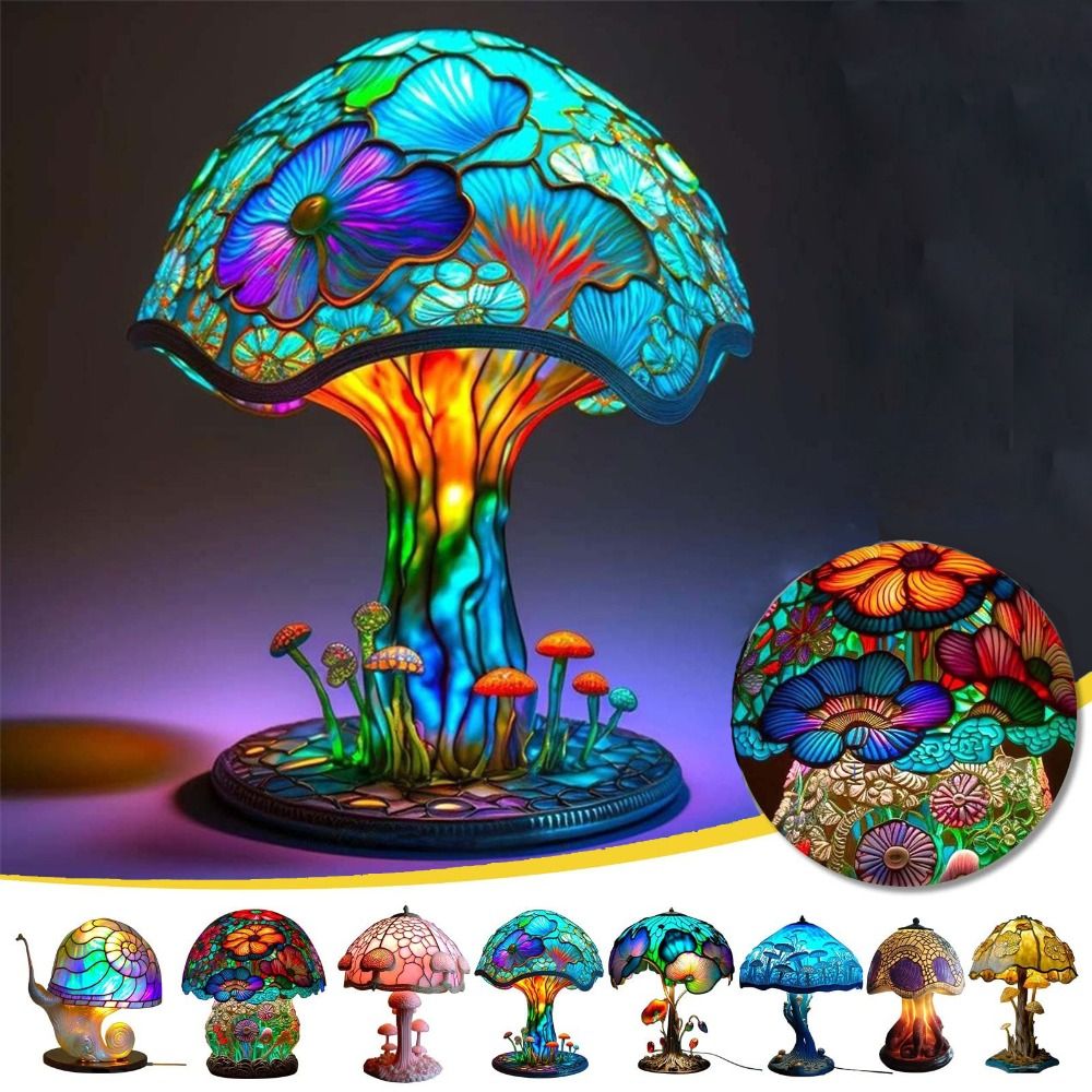 High-quality Aesthetic Design  - Mushroom Table Lamp recension och pris