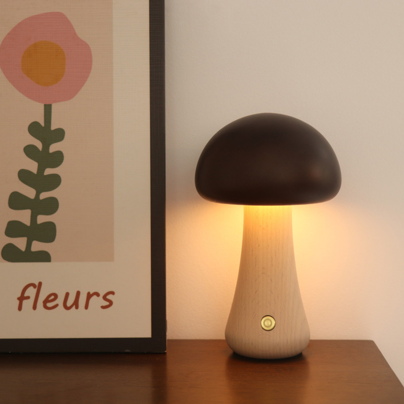 LED Mushroom Night Light Touch - Mushroom Table Lamp recension och pris
