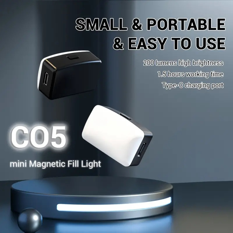 Mini Magnetic LED Selfie Light - Lighting Gallery recension och pris