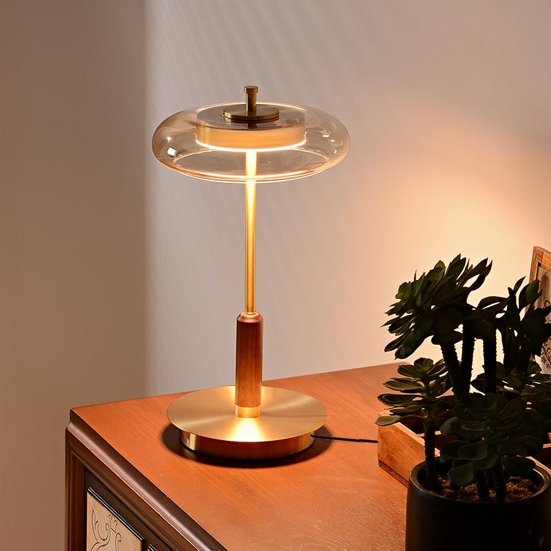 12W LED Copper Table Lamp Brig - Mushroom Table Lamp recension och pris