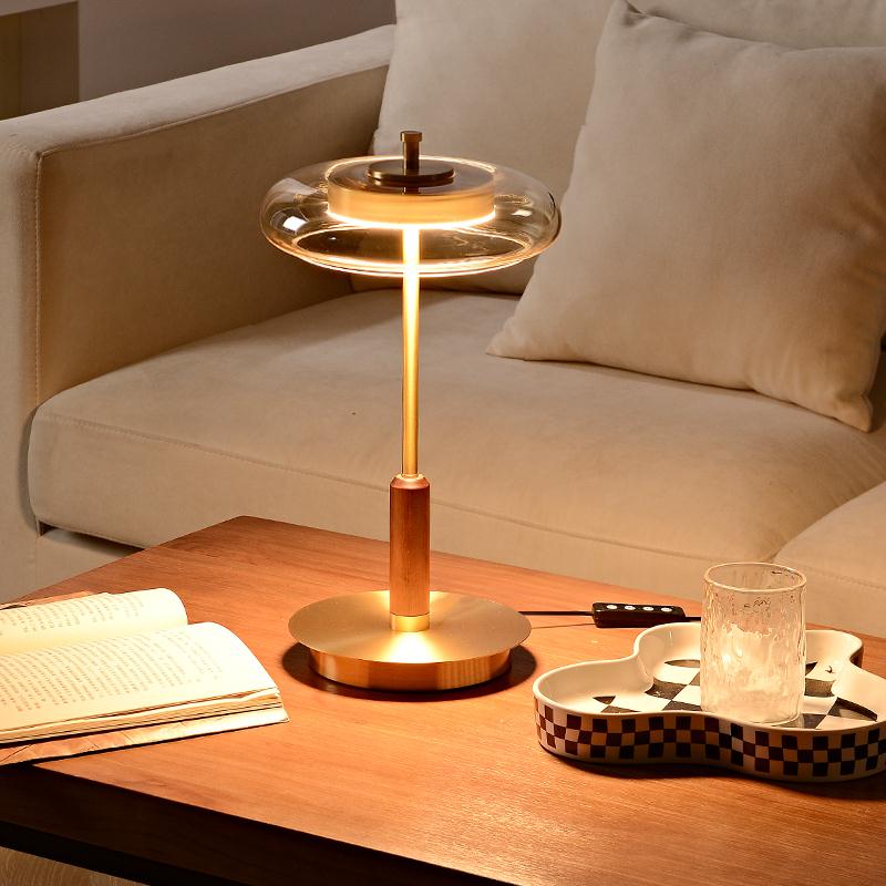 12W LED Copper Table Lamp Brig - Mushroom Table Lamp recension och pris
