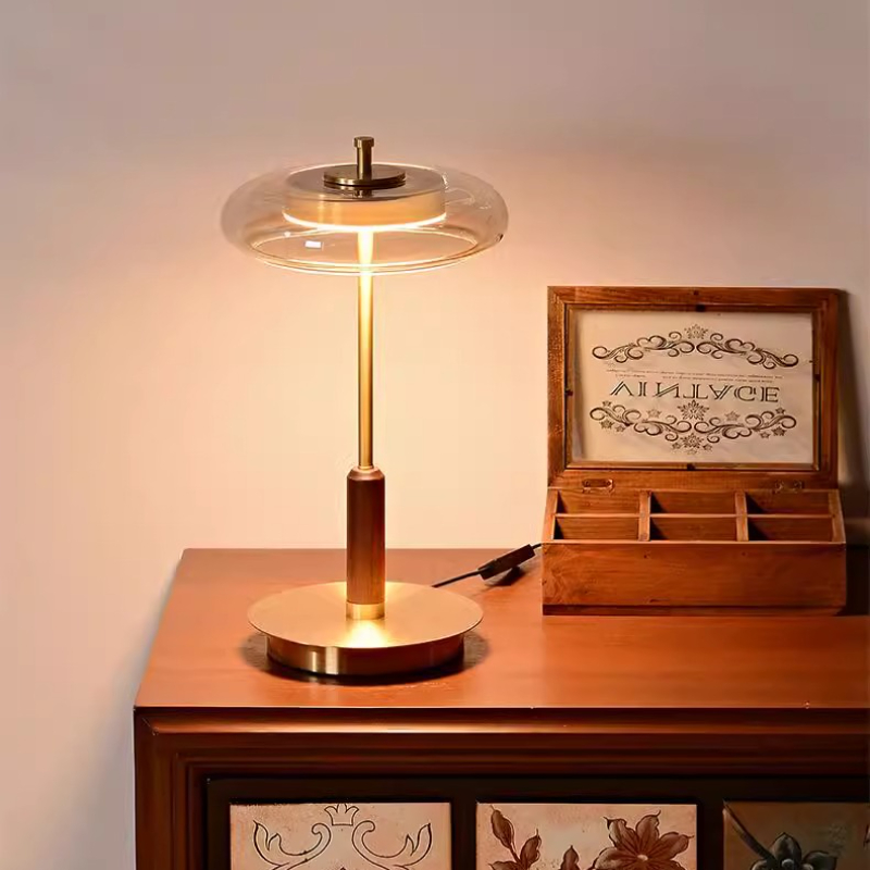 12W LED Copper Table Lamp Brig - Mushroom Table Lamp recension och pris