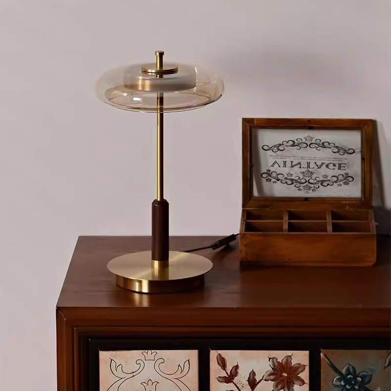 12W LED Copper Table Lamp Brig - Mushroom Table Lamp recension och pris
