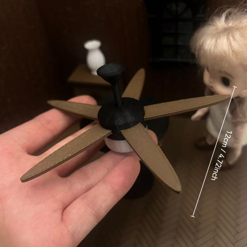 Miniature Ceiling Fan with LED - Lighting Gallery recension och pris