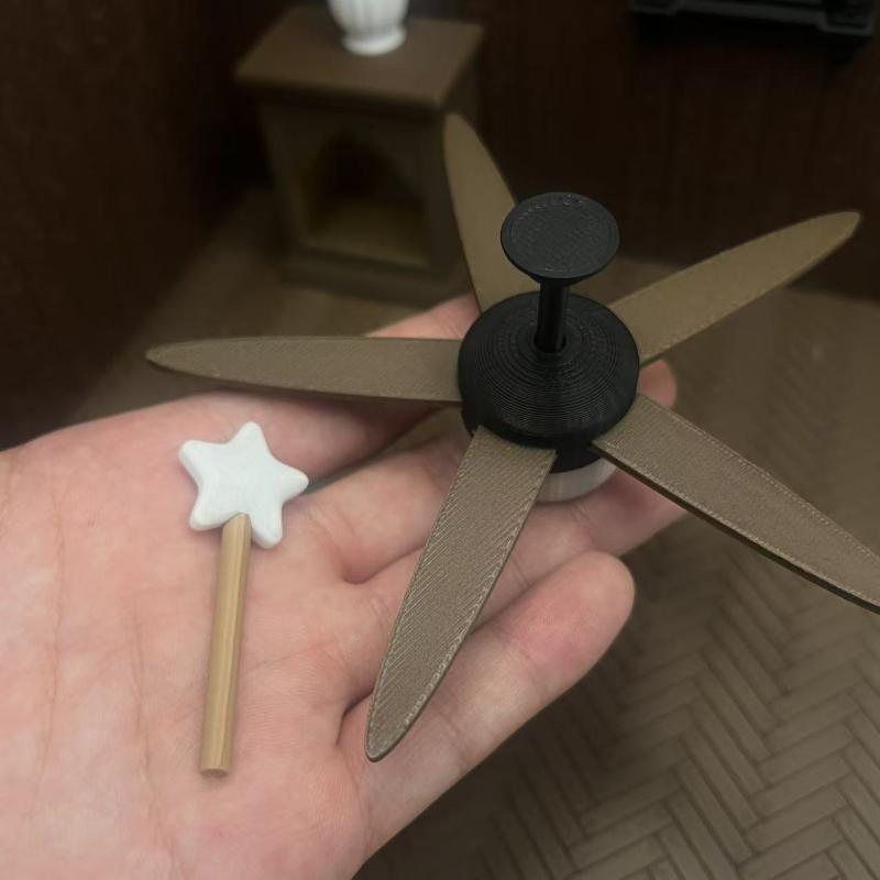 Miniature Ceiling Fan with LED - Lighting Gallery recension och pris