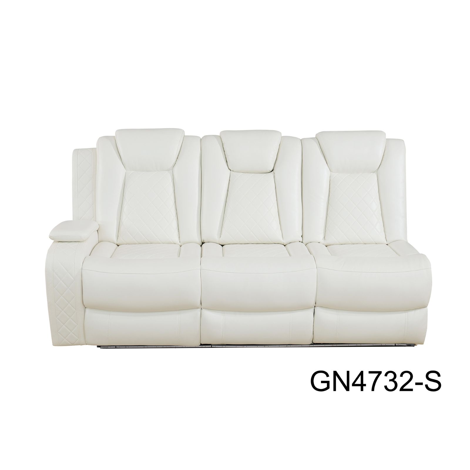White Leather Electric Recline - Furniture Lighting & Decor Magazine recension och pris