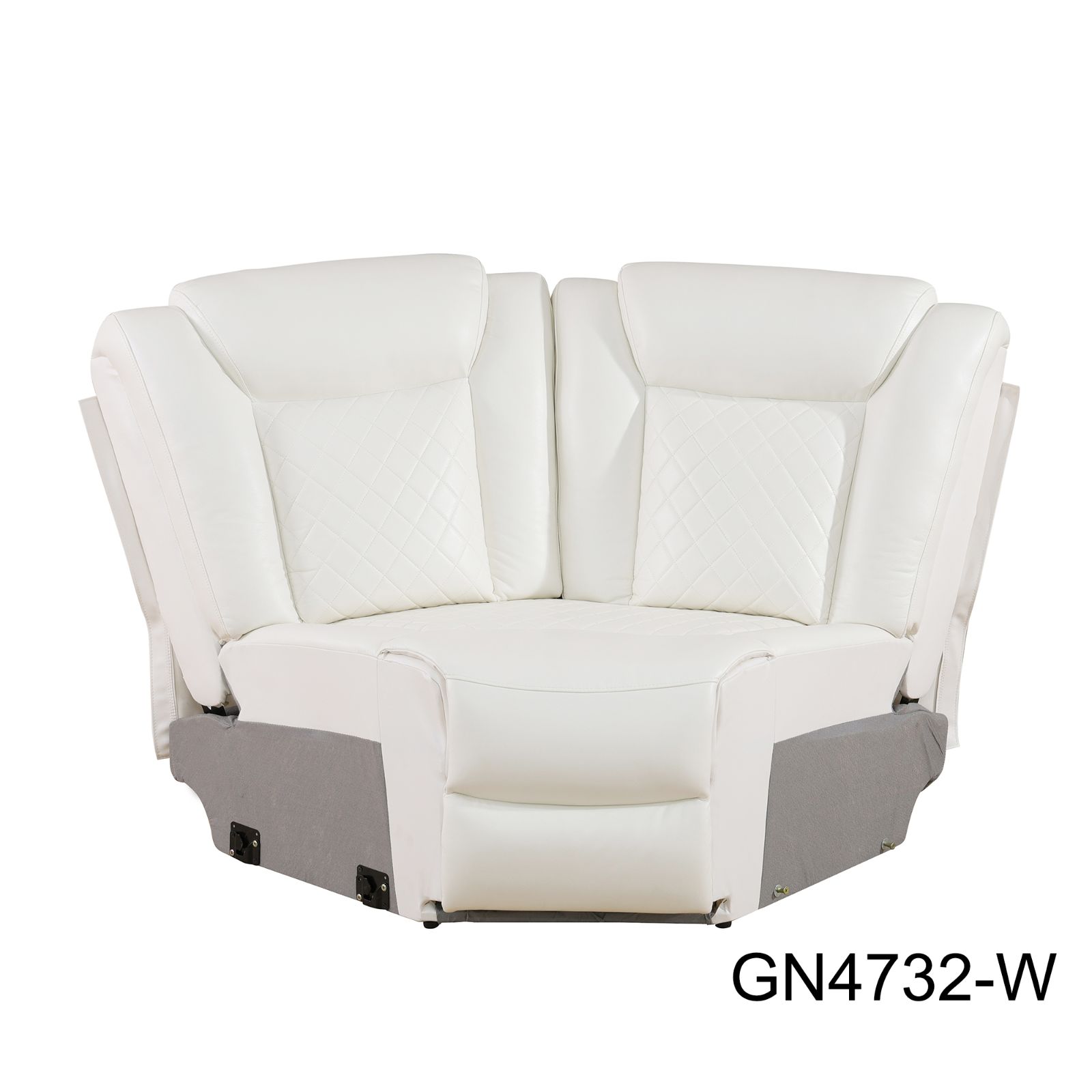 White Leather Electric Recline - Furniture Lighting & Decor Magazine recension och pris