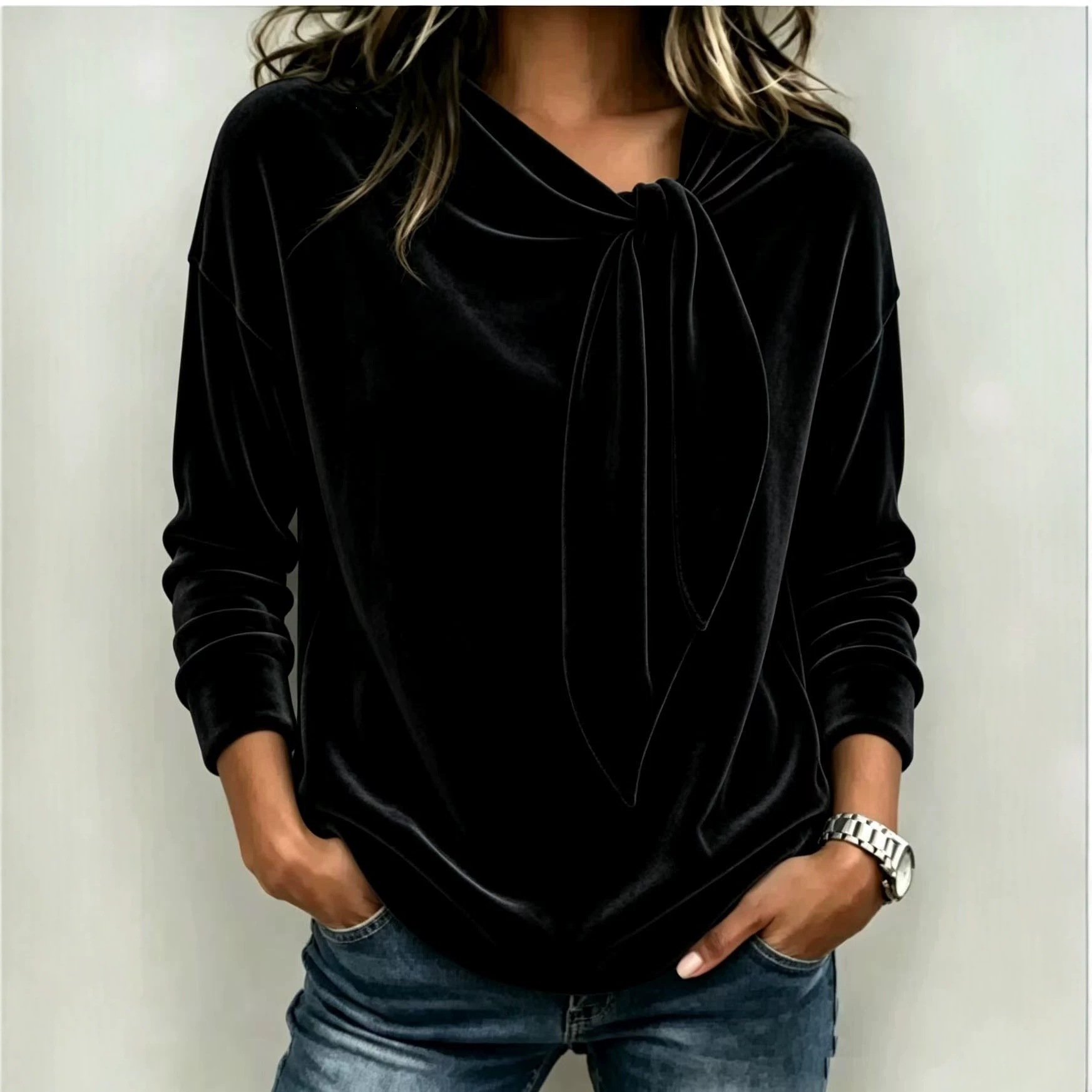 Spring Autumn New Women's Velv - Elegant Decor & Lighting Llc recension och pris